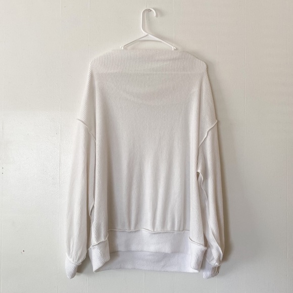 Free People Women's Main Squeeze Hacci Pullover - Picture 4 of 8